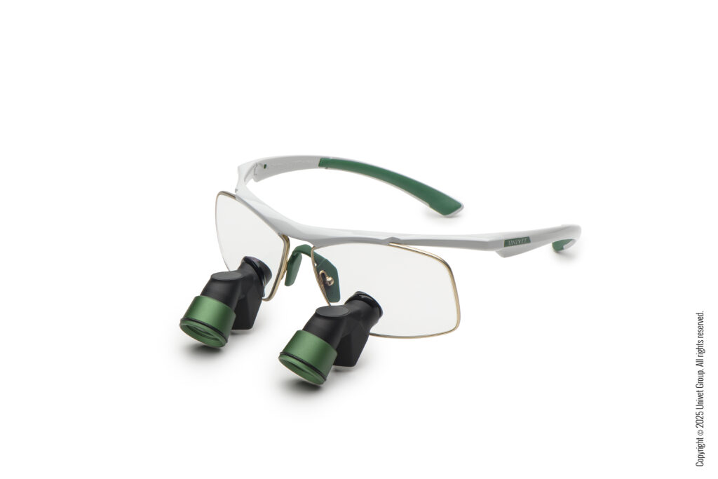 loupes techne white green ergo still white