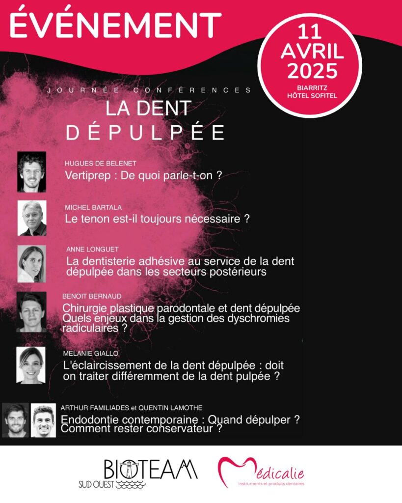 journée conférence la dent pulpée